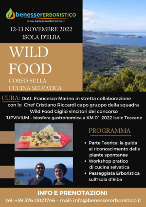 Wild Food, a Portoferraio un corso sulla Cucina Selvatica