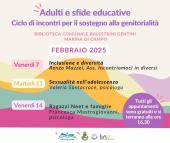Sessualità nell'adolescenza, se ne parla in biblioteca a Campo