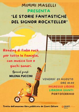 Alla Libreria Giunti al Punto Mimmi Maselli presenta &quot;Le storie fantastiche del signor Rockteller&quot;