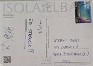 Ricevere una cartolina spedita da Pisa 13 anni fa