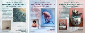 All’Open Air Museum Italo Bolano le opere di Antonella Avataneo, Belinda Biancotti, Maria Grazia Biagi