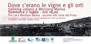 Il 7 luglio trekking urbano a Marciana Marina: dove c’erano le vigne e gli orti