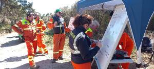 Campo, esercitazione AIB: prove di coordinamento riuscite tra forze operative e volontariato