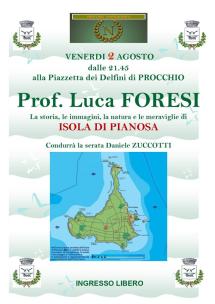 La storia, le immagini, la natura e la meraviglia di Pianosa. A Procchio la conferenza con il prof. Luca Foresi