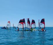 Prima regata zonale del 2025 per la classe O'Pen Skiff. I ragazzi del Club del Mare a Marina di Grosseto