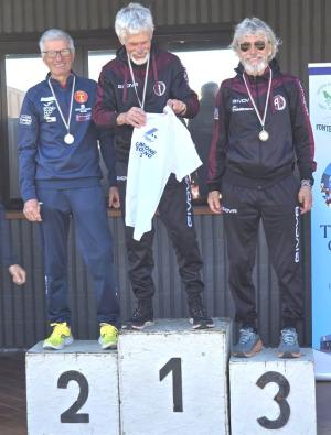 Aldo Allori campione toscano master 70. Una vittoria dedicata a Bobo e Alvaro