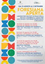 Foresiana Aperta - Una rassegna di attività e laboratori in pinacoteca per la comunità