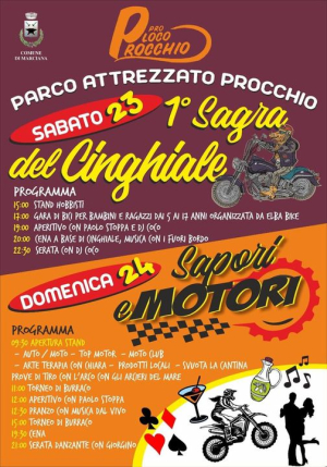 Sagra del Cinghiale e Sapori e Motori, un weekend di festa a Procchio