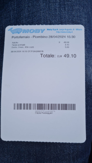 A Sciambere dei traghetti &quot;a mobyci prezzi&quot;