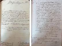 Amministrazione giustizia a Portoferraio (1768). Nomina di Zenobi Rossellini a cancelliere del tribunale
