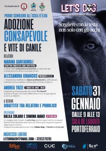 La rivoluzione della cultura cinofila parte dall'Elba. Convegno "Adozione consapevole e vite di canile"