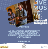 Il 17 giugno a MardiLibri la Compagnia Scapestrati con "Cavallo a dondolo"