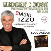 Lo spettacolo di Biagio Izzo a Capoliveri