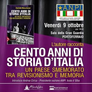 La memoria, la storia e il revisionismo: a Portoferraio la presentazione del libro di Daniele Biacchessi