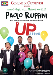 A Capoliveri lo spettacolo "Paolo Ruffini Up &amp; Down"