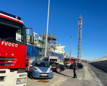 Esercitazione complessa delle Forze dell'Ordine nel porto di Piombino