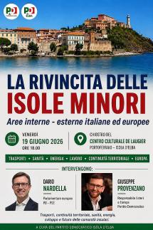 “La rivincita delle isole minori”: all’Elba un incontro con Nardella e Provenzano