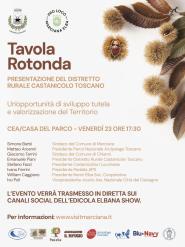 A Marciana la tavola rotonda per la presentazione del distretto rurale castanicolo toscano