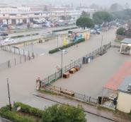 Ennesimo nubifragio sull'Elba, allagamenti, strade interrotte