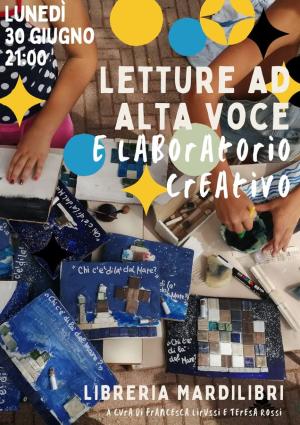 Stasera a MardiLibri laboratorio di lettura e gioco per bambini