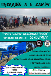 Trekking a 6 zampe con Let's Dog a Porto Azzurro