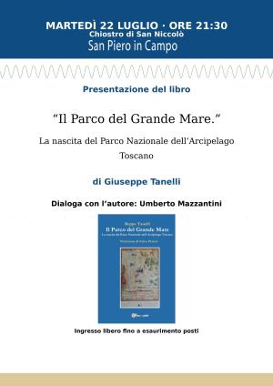 A San Piero la presentazione de “Il Parco del Grande Mare” di Beppe Tanelli