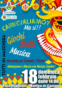 "Carnevaliamo? Ma si!" a Marina di Campo