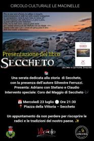 Seccheto: una serata dedicata alla storia del paese con Silvestre Ferruzzi