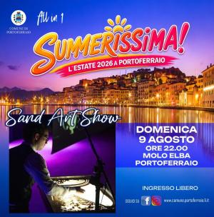 Domenica il Sand Art Show a Portoferraio