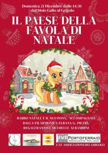 21 dicembre, dal Molo Gallo al Grigolo con Babbo Natale e i suoi pony