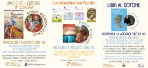 Gli appuntamenti della settimana con la libreria Libri in Piazza