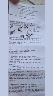 L’Odissea di pagare una multa nel Comune di Rio