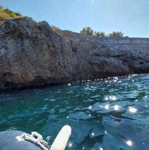 Esplorazione subacquea alla fortezza di Santa Fine