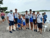 Oro a Livorno per l'equipaggio junior del Canottaggio Porto Azzurro