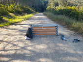 Fotonotizia: discarica abusiva a Monte Orello