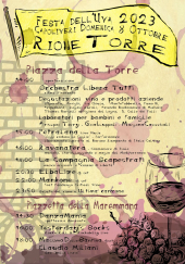 Radici - Il Rione Torre presenta il suo programma per la Festa dell'Uva 2023