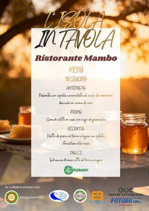 L’isola in tavola chiude a Rio Marina
