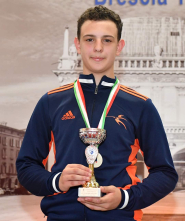 Fotonotizia: Federico de' Michieli Vitturi argento ai campionati nazionali di scherma