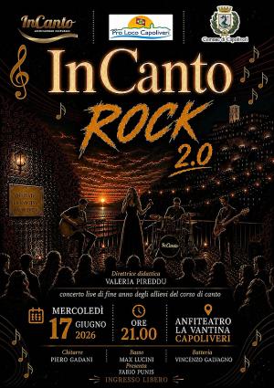 “InCanto Rock 2.0”, a Capoliveri il concerto degli allievi dell’Associazione Culturale InCanto