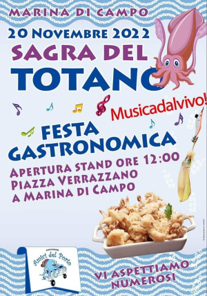 Stand gastronomici e musica a Campo per la sagra del Totano
