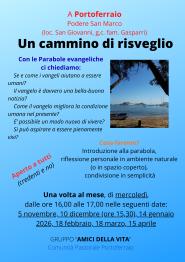 Prosegue la lettura delle parabole evangeliche. Il 14 gennaio terzo incontro al Podere San Marco