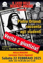 La vicenda di Emanuela Orlandi rivive per gli studenti del Liceo delle Scienze umane