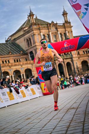 Marco Bonasera alla XXX Carrera San Silvestre Sevillana 2025