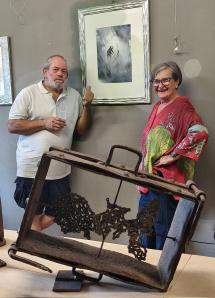 “RUGGINE E PIGMENTI“: Rossana Bravo e Luca Polesi in mostra a San Piero fino al 5 agosto