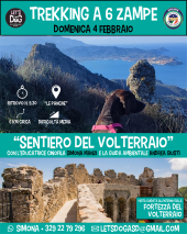 Trekking a sei zampe al Castello del Volterraio con Let's Dog