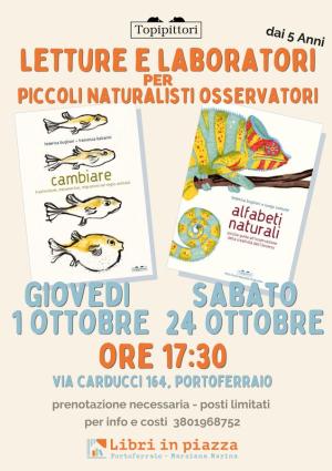 Alla Libreria Libri in Piazza due appuntamenti per piccoli esploratori della natura