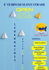 Un nuovo open day dell’ISIS Foresi