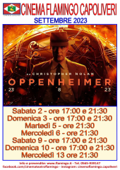 Al Cinema Teatro Flamingo "OPPENHEIMER"