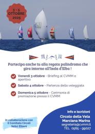 Dal 3 al 5 ottobre torna la veleggiata d'altura Elbable