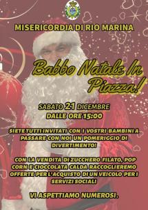 Babbo Natale in Piazza a Rio Marina